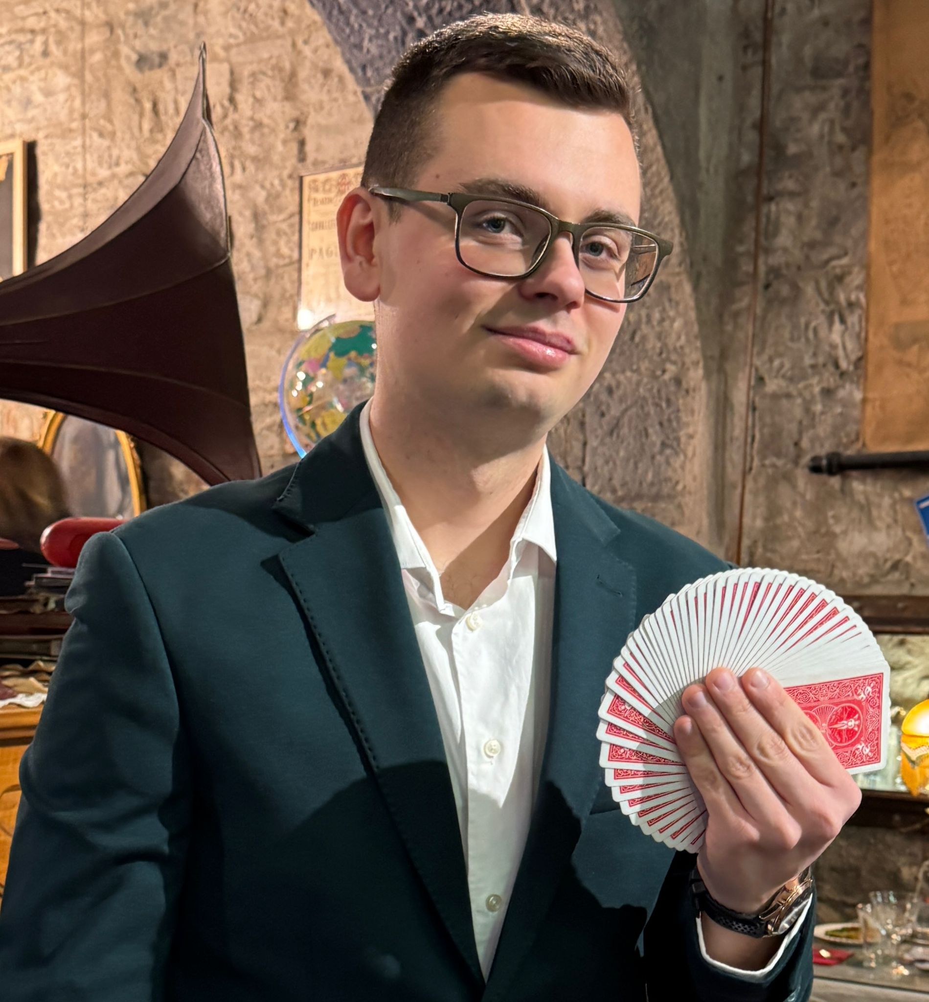 Claudio Porzio, prestigiatore professionista